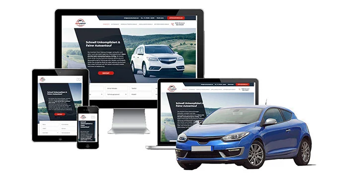 ankauf mobil Ankaufseite mobil – Autoankauf Oebisfelde mit rotem PKW